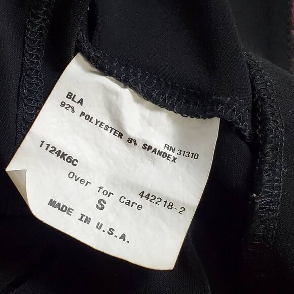 Maurices Black Small Open Front Cardigan Sweater cover Cropped - Picture 4 of 5